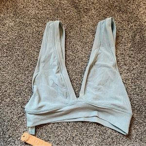 REPOSH: Skims Mesh Bralette NWT SKY plunge